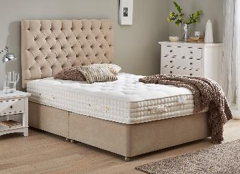 Flaxby Natures Finest 6500 Pocket Sprung Divan Bed - Natural - 3'0 Single