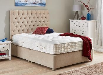 Flaxby Natures Finest 7500 Pocket Sprung Divan Bed - Natural - 3'0 Single