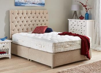 Flaxby Natures Finest 7500 Pocket Sprung Divan Bed - Natural - 6'0 Super King