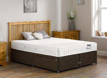 Franklin Open Spring Divan Bed - Medium - Mocha - 3'0 Single