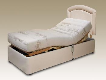 Furmanac 2ft 6 MiBed Cassandra Latex Electric Adjustable Small Single Bed