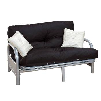 Futon Frame with Mattress SMDB-BLK