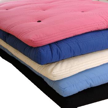 Futon Mattress - Double - Blue