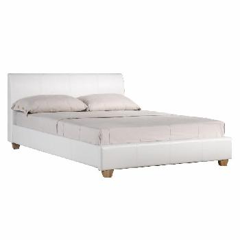 Galaxy Bed Frame GALAXY WHITE - KING