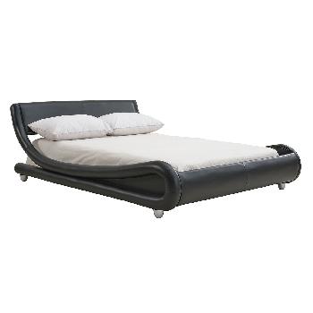 Galaxy Upholstered Bed Frame Double