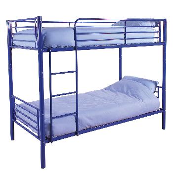 GFW Florida Metal Bunk Bed Silver