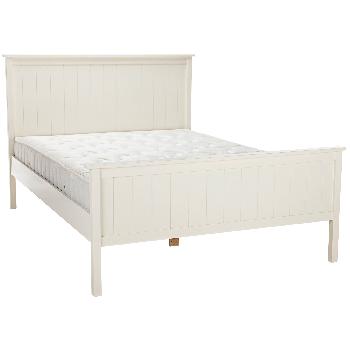 Harmony Stone White Bed Frame - Double