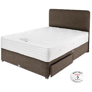 Healthbeds Memory 1400 Divan Set 2 Drawer King