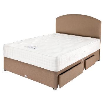 Healthbeds Natural Superior 3000 Divan Set 4 Drawer Small Double