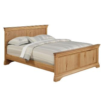 Home Time Constance Oak Bed Kingsize