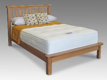 Honey B Manhattan Double Oak Bed Frame