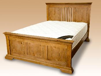 Honey B Tuscany King Size Oak Bed Frame