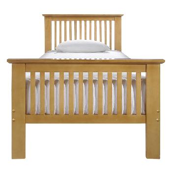 Howard Wooden Bed Frame Double White