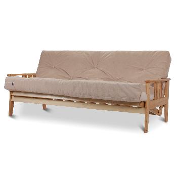 Java 2 Seater Futon Louisa Natural Supreme Mattress