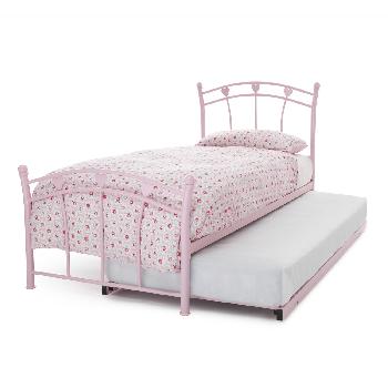 Jemima Guest Bed with Mattress and Bedding Bundle