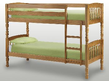 Julian Bowen 2'6" Lincoln Pine Small Bunk Bed Frame