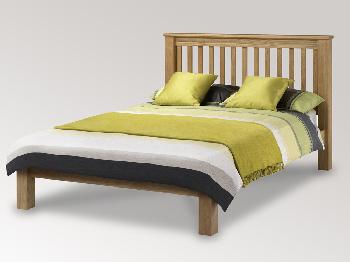 Julian Bowen Arlington Double Oak Bed Frame (Low Footend)