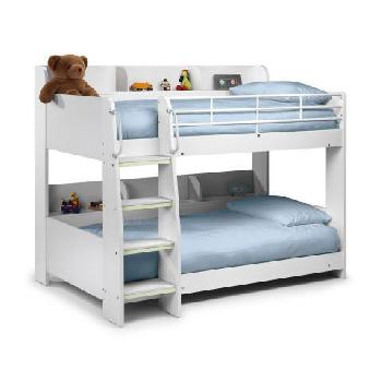 Julian Bowen Domino Bunk Bed in White