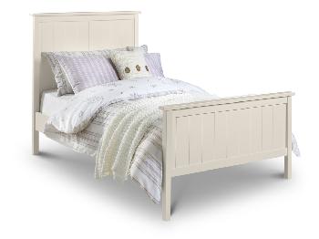 Julian Bowen Harmony Single Ivory Wooden Bed Frame
