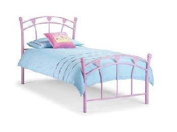 Julian Bowen Jemima 3' Single Pink Childrens Bed