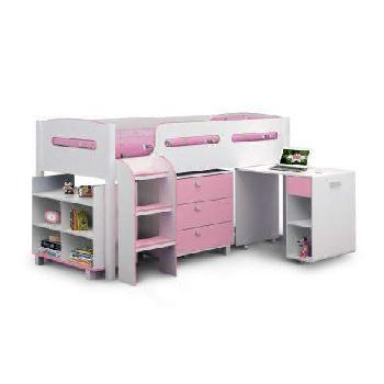 Julian Bowen Kimbo Cabin Bed in Pink