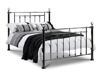 Julian Bowen Marquis 5' King Size Black Metal Bed