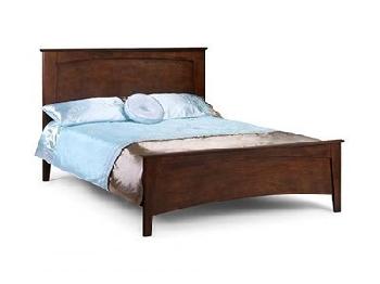 Julian Bowen Minuet 5' King Size Wenge Slatted Bedstead Wooden Bed