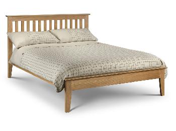 Julian Bowen Salerno King Size Oak Bed Frame