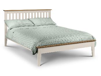 Julian Bowen Salerno Double Two Tone Wooden Bed Frame