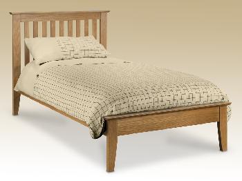 Julian Bowen Salerno Single Oak Bed Frame