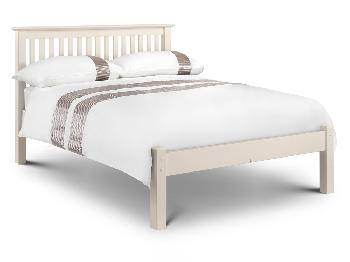 Julian Bowen Sedona King Size Ivory Wooden Bed Frame (Low Footend)