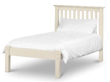 Julian Bowen Sedona Single Ivory Wooden Bed Frame (Low Footend)