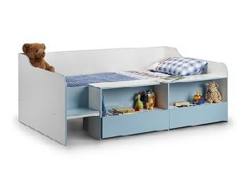 Julian Bowen Stella Low Sleeper 3' Single Blue Cabin bed Cabin Bed