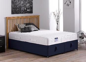 Kendall Pocket Sprung Ottoman Bed - Medium - Blue - 5'0 King