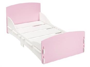 Kidsaw Shorty Junior Bed Pink 2' 6 Small Single Childrens Bed