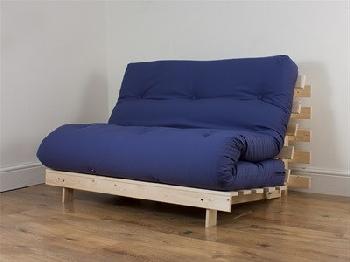 Kyoto Mito Futon Victoria Aqua 2 Seater Futon Set