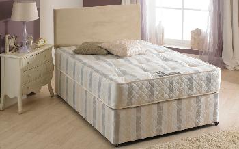 La Romantica Adagio Extra Firm Divan, Small Double, End with 2 Drawers