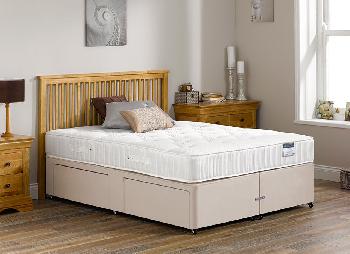 Lambert Pocket Sprung Divan Bed - Orthopaedic - Beige - 3'0 Single