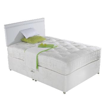 Latex 2000 Divan Bed End Drawer - Small Double - Platform Top