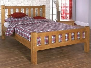Limelight Astro 4' 6 Double Natural Wooden Bed