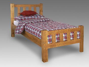 Limelight Astro Single Honeycomb Pine Bed Frame