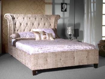 Limelight Epsilon Double Mink Fabric Bed Frame