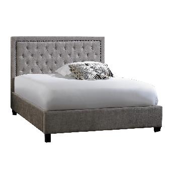 Limelight Rhea Mink Bed Frame Double