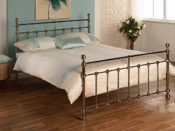 Limelight Tarvos Double Light Brass Bed Frame