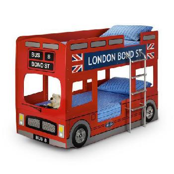 London Bus Bunk Bed Bus Bunk Red