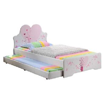 Love Heart Guest Bed with Trundle
