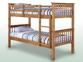 LPD Leo Pine Bunk Bed Frame
