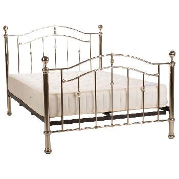 Lyra Chrome Metal Bed Kingsize