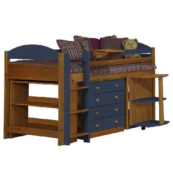 Maximus Antique Long Mid Sleeper Set 1 with Blue