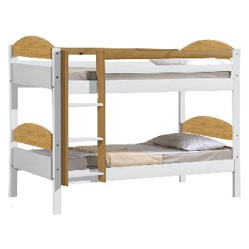 Maximus Bunk Bed In White Bunk bed White and Antique